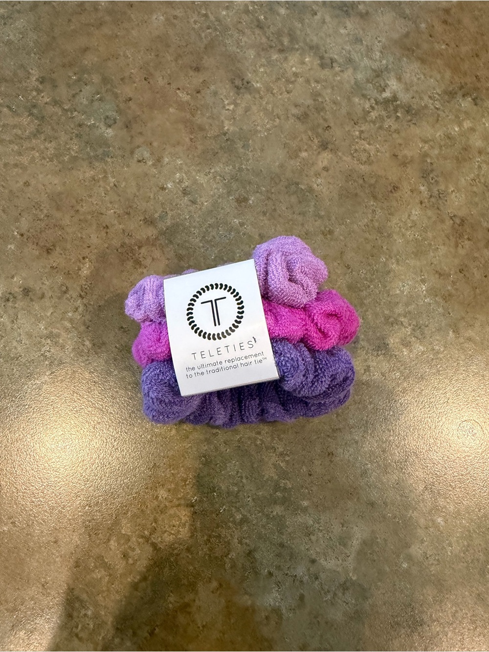 Teleties Purple & Pink Ombre Stretch Hair Tie Pack